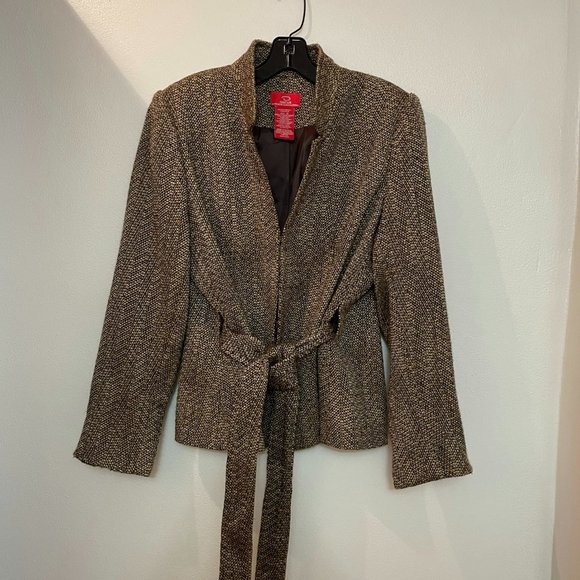 Oscar by Oscar de La Renta Tweed Jacket (Size 10) - Picture 1 of 9